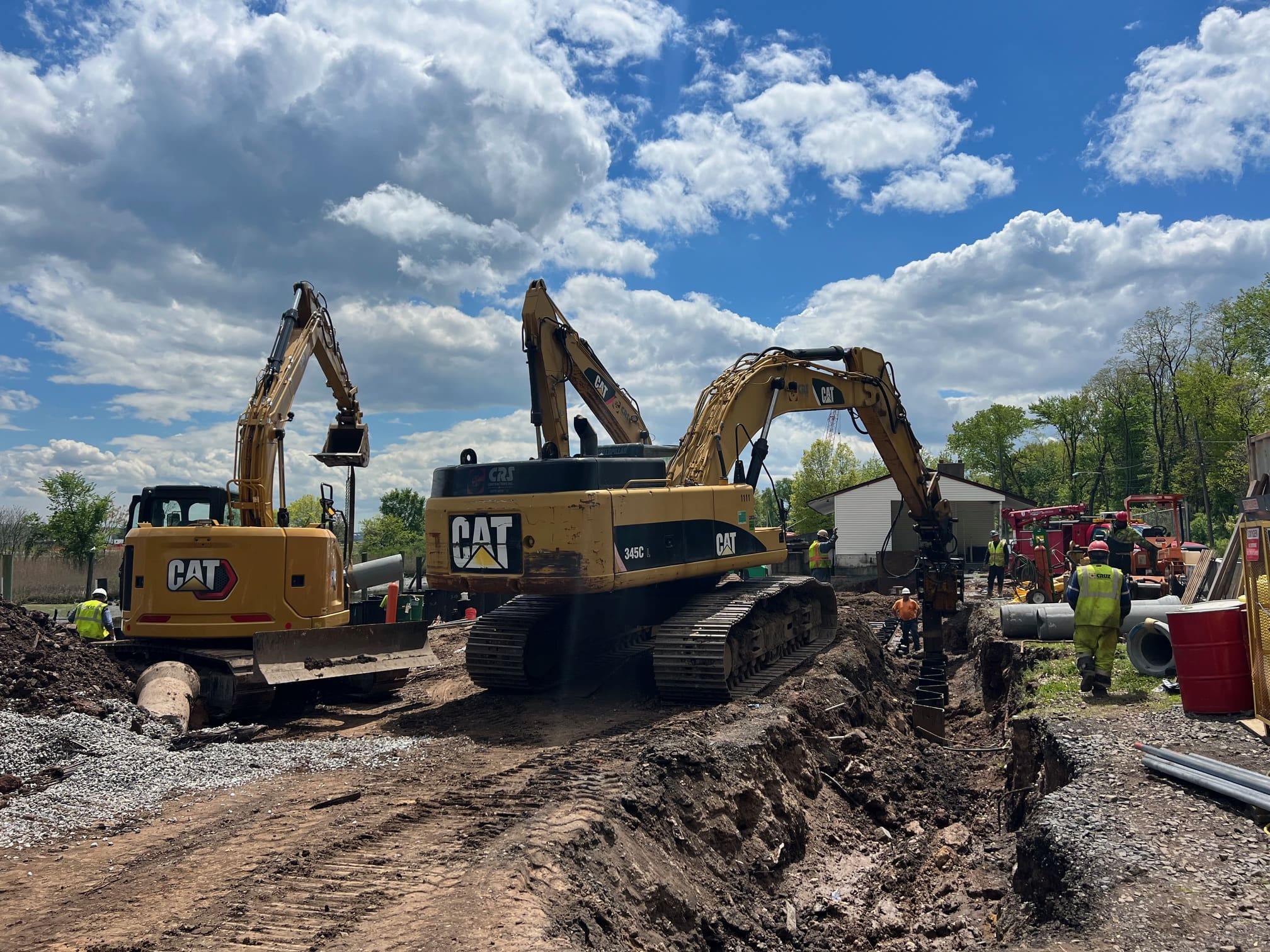 CRS Contractors civil infrastructure service project